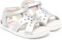 Camper Kids Miko Twins geperforeerde sandalen Zilver - Thumbnail 1