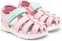 Camper Kids Oruga leather sandals Roze - Thumbnail 1