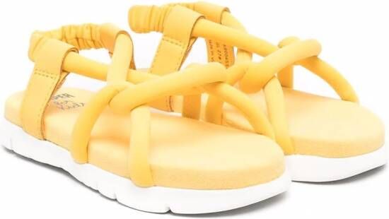 Camper Kids Oruga slingback sandalen Geel