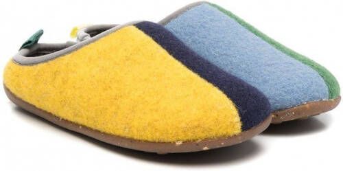 Camper Kids Slippers met colourblocking Groen