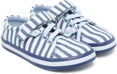 Camper Kids Gestreepte sneakers Blauw