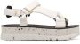 Camper Oruga Up sandalen met plateauzool Wit - Thumbnail 1