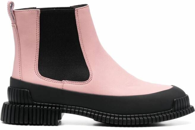 Camper Slip-on enkellaarzen Roze