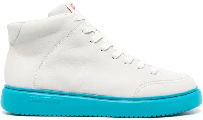 Camper Sneakers met contrasterende zool Beige