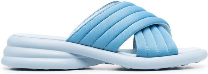 Camper Spiro sandalen met kruisbandjes Blauw