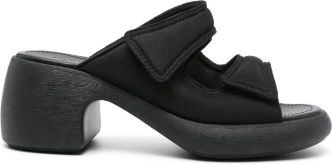 Camper Thelma slip-on sandalen Zwart