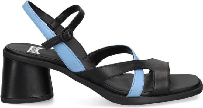 Camper Twins leren sandalen Zwart