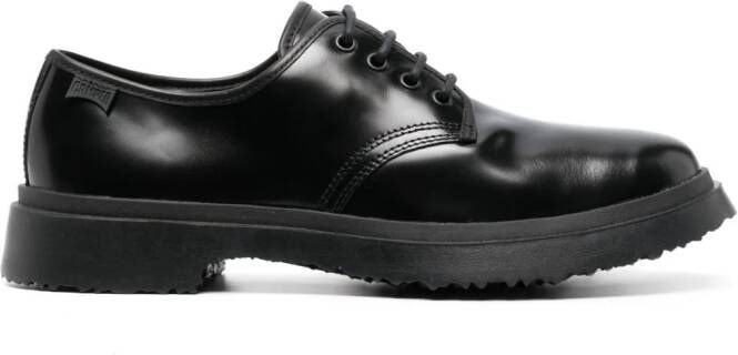 Camper Walden lakleren derby schoenen Zwart