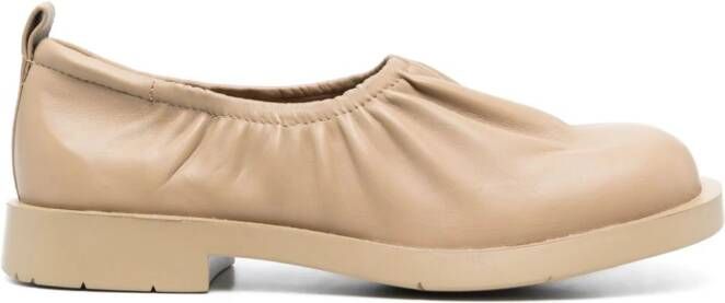 CamperLab 1978 leren loafers Beige