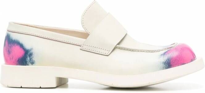 CamperLab Leren loafers Wit