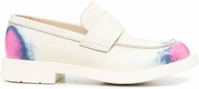 CamperLab Loafers met gerafeld-effect Beige