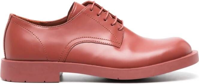 CamperLab Mil 1978 leren Derby schoenen Rood