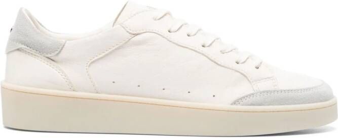 Canali Leren sneakers Wit