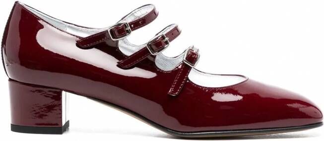 Carel Paris Lakleren pumps Rood