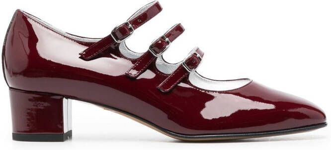 Carel Paris Kina Mary Janes pumps Rood