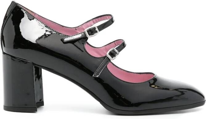 Carel Paris Alice lakleren pumps Zwart