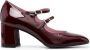 Carel Paris Alice pumps met vierkante neus Rood - Thumbnail 1