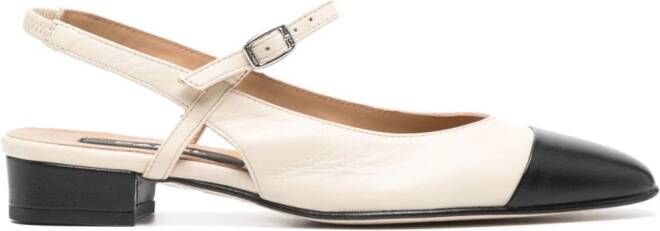 Carel Paris Oceano leren pumps Beige