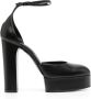 Casadei Betty pumps met plateauzool Zwart - Thumbnail 1