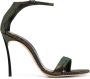 Casadei Blade Aurora Boreale sandalen Zwart - Thumbnail 1