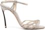 Casadei Blade C+C leren sandalen Goud - Thumbnail 1