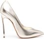 Casadei Blade leren pumps Goud - Thumbnail 1