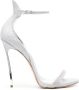 Casadei Cappa Blade Jasmine 100mm sandalen Zilver - Thumbnail 1