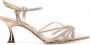 Casadei Sandalen met kristallen bandjes Goud - Thumbnail 1