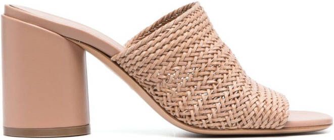 Casadei Geweven muiltjes Beige