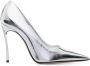 Casadei Super Blade Visione metallic pumps Zilver - Thumbnail 1