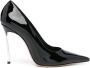 Casadei Superblade 100 mm lakleren pumps Zwart - Thumbnail 1