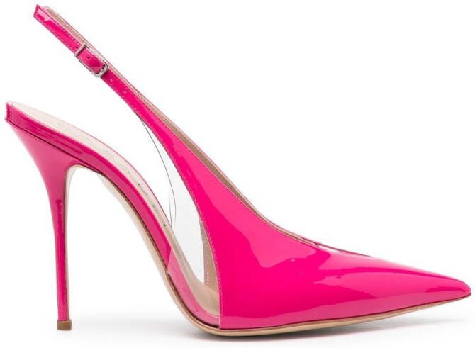 Casadei Tiffany slingback pumps Roze