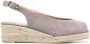 Castañer Espadrilles met open rug Grijs - Thumbnail 1