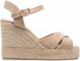 Castañer Geweven raffia espadrilles Beige - Thumbnail 1