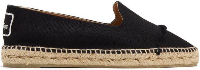 Castañer Kai espadrilles met franje Zwart