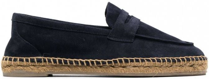 Castañer Nacho loafer espadrilles Blauw