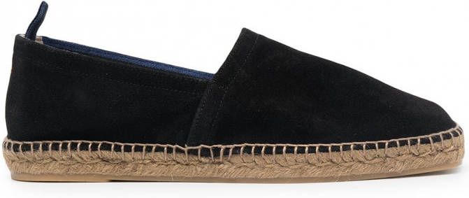 Castañer Pablo suède espadrilles Zwart