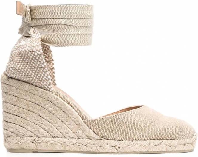 Castañer Suède espadrilles Beige