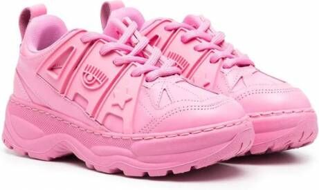 Chiara Ferragni Kids Sneakers Roze