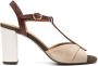 Chie Mihara 90 mm Biagio suède sandalen Beige - Thumbnail 1