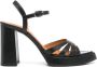 Chie Mihara Aniel leren sandalen 110 mm Zwart - Thumbnail 1