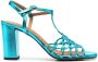Chie Mihara Bassi metallic sandalen Blauw - Thumbnail 1
