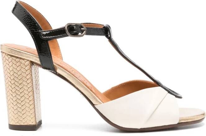 Chie Mihara Biagio 75 mm sandalen Wit