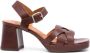 Chie Mihara Gaura leren sandalen Bruin - Thumbnail 1