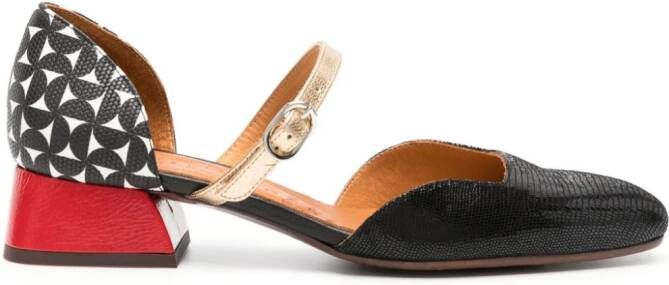 Chie Mihara Hindya 25mm leren pumps Zwart