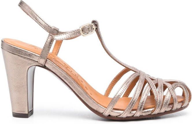 Chie Mihara Ku-Quenu leren sandalen Goud