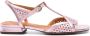 Chie Mihara Tencha leren sandalen Roze - Thumbnail 1