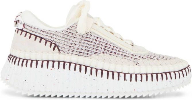 Chloé Nama low-top sneakers Wit