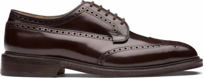 Church's Grafton 173 gepolijste derby brogues Bruin