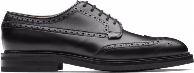 Church's Grafton R LW leren derby brogues Zwart